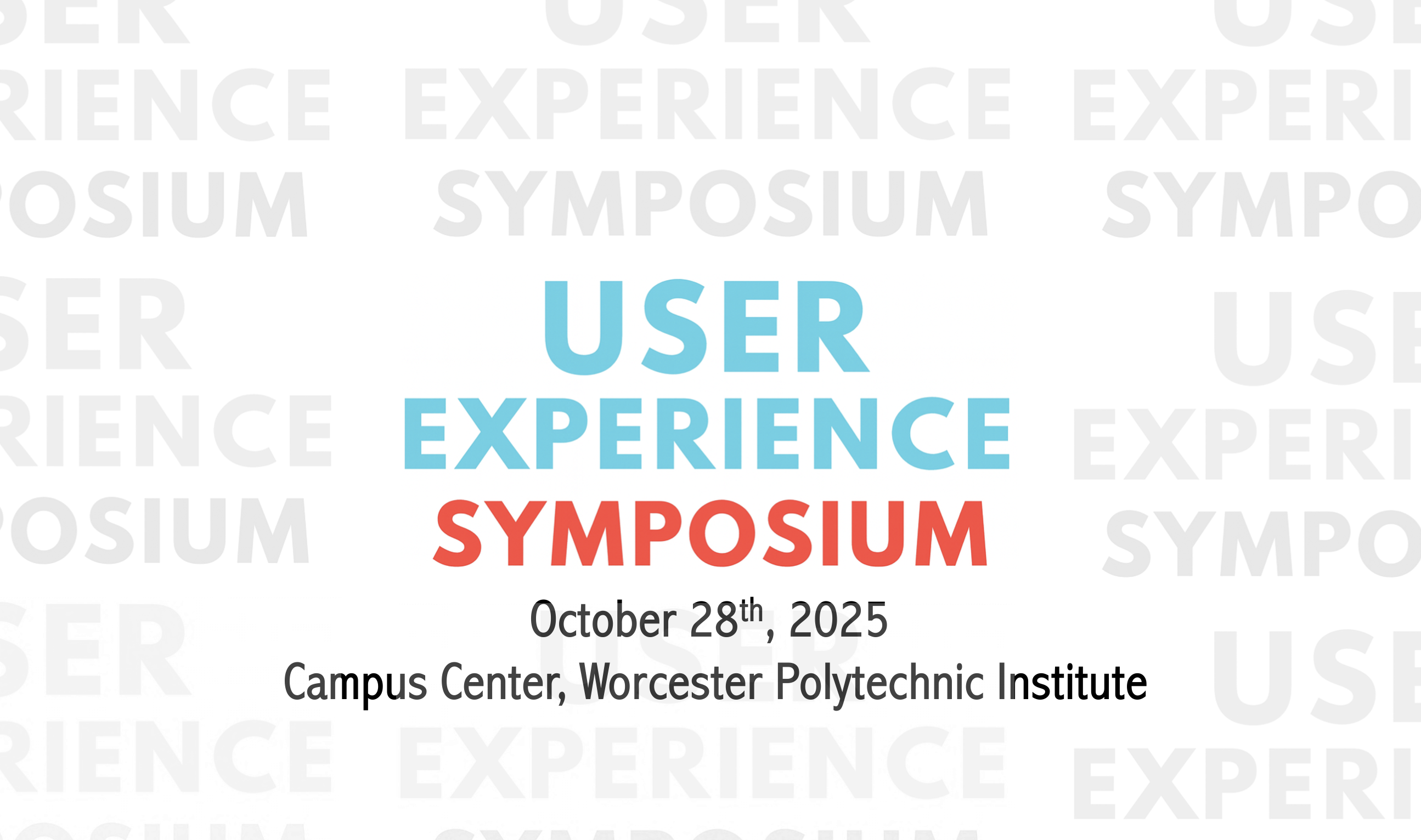 Image of The Annual User Experience Symposium (UXSYM) at WPI